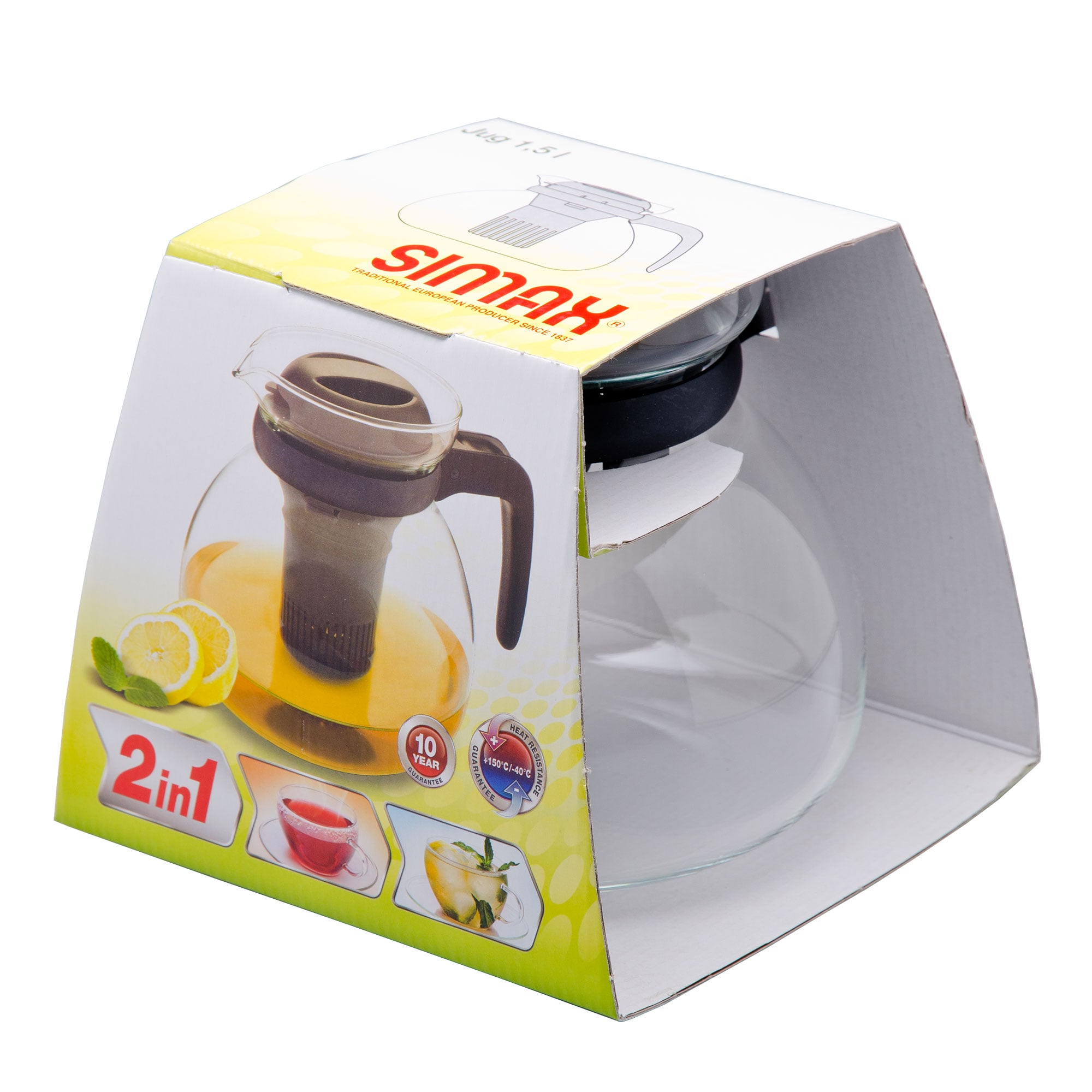 Чайник Simax Svatava з фільтром 1,5л,3792/S